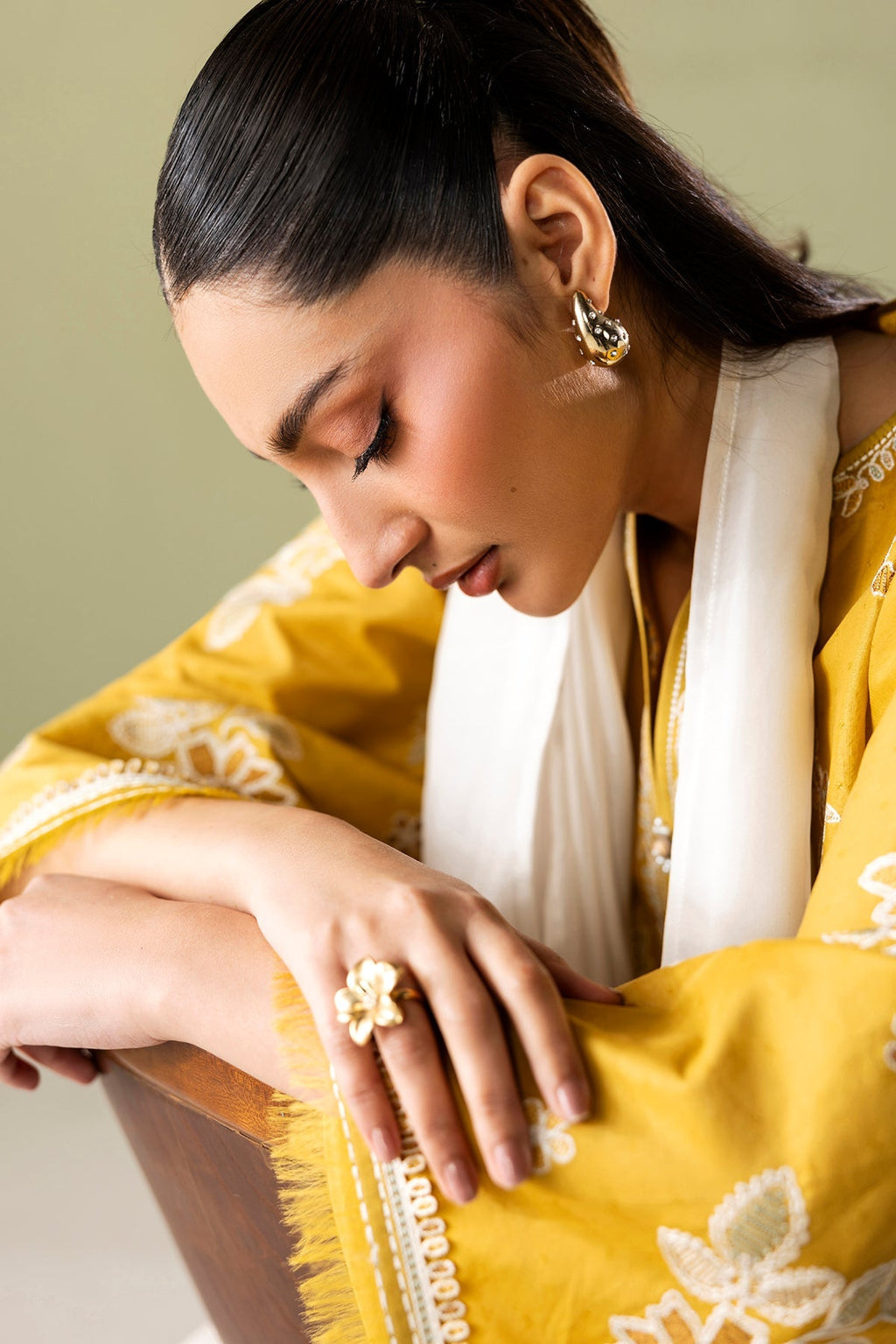 EMBROIDERED LAWN UF-4419