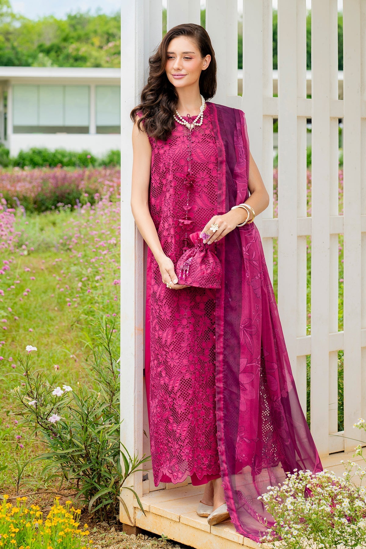 EMBROIDERED LAWN UF-4212