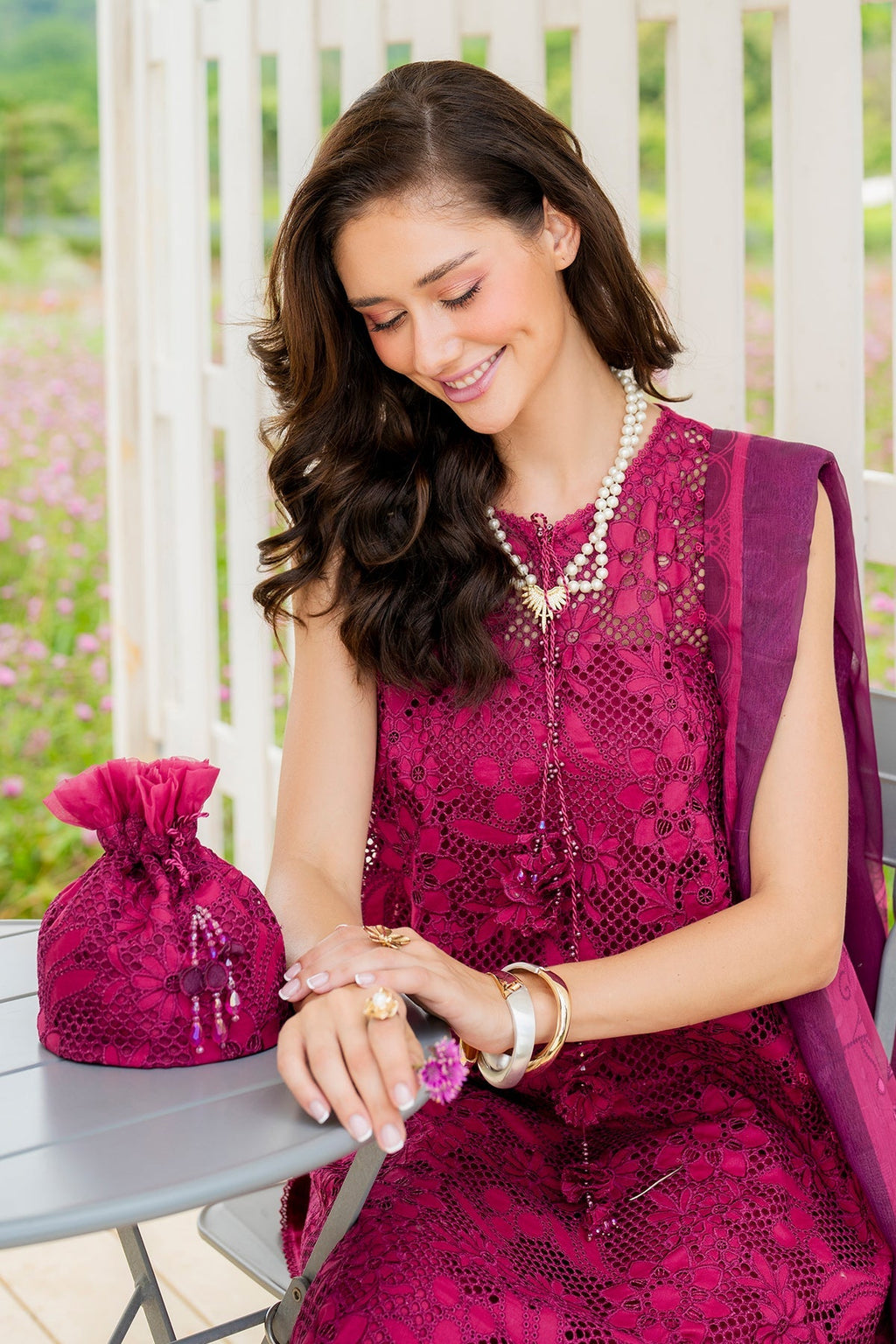 EMBROIDERED LAWN UF-4212