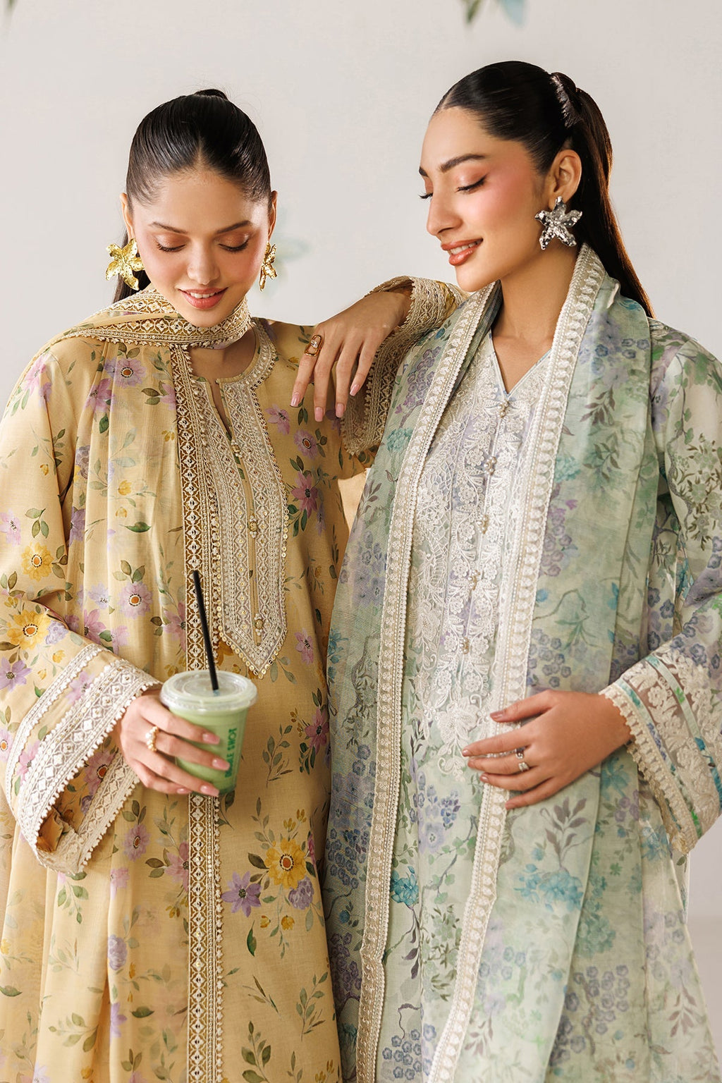 EMBROIDERED LAWN UF-4416